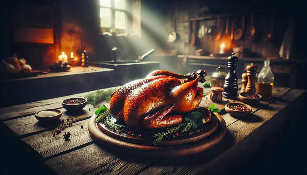 Traditioneller Festtagsbraten: Ente mit leckerer Marinade