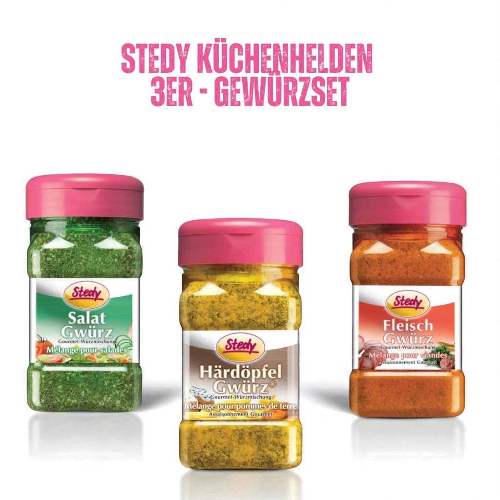 STEDY KÜCHENHELDEN 3ER - GEWÜRZSET