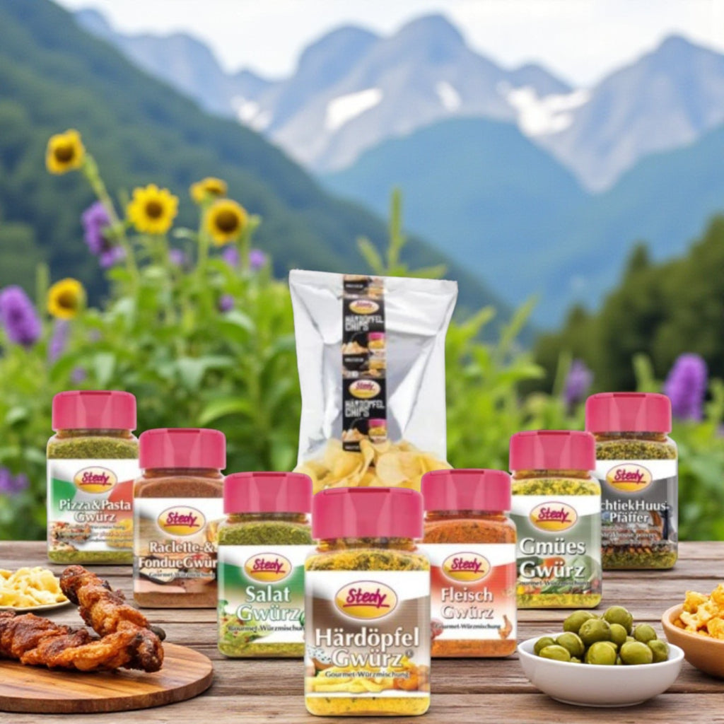 STEDY MINI-PROBIERBOX MIT HÄRDÖPFELGWÜRZ 8ER - SET