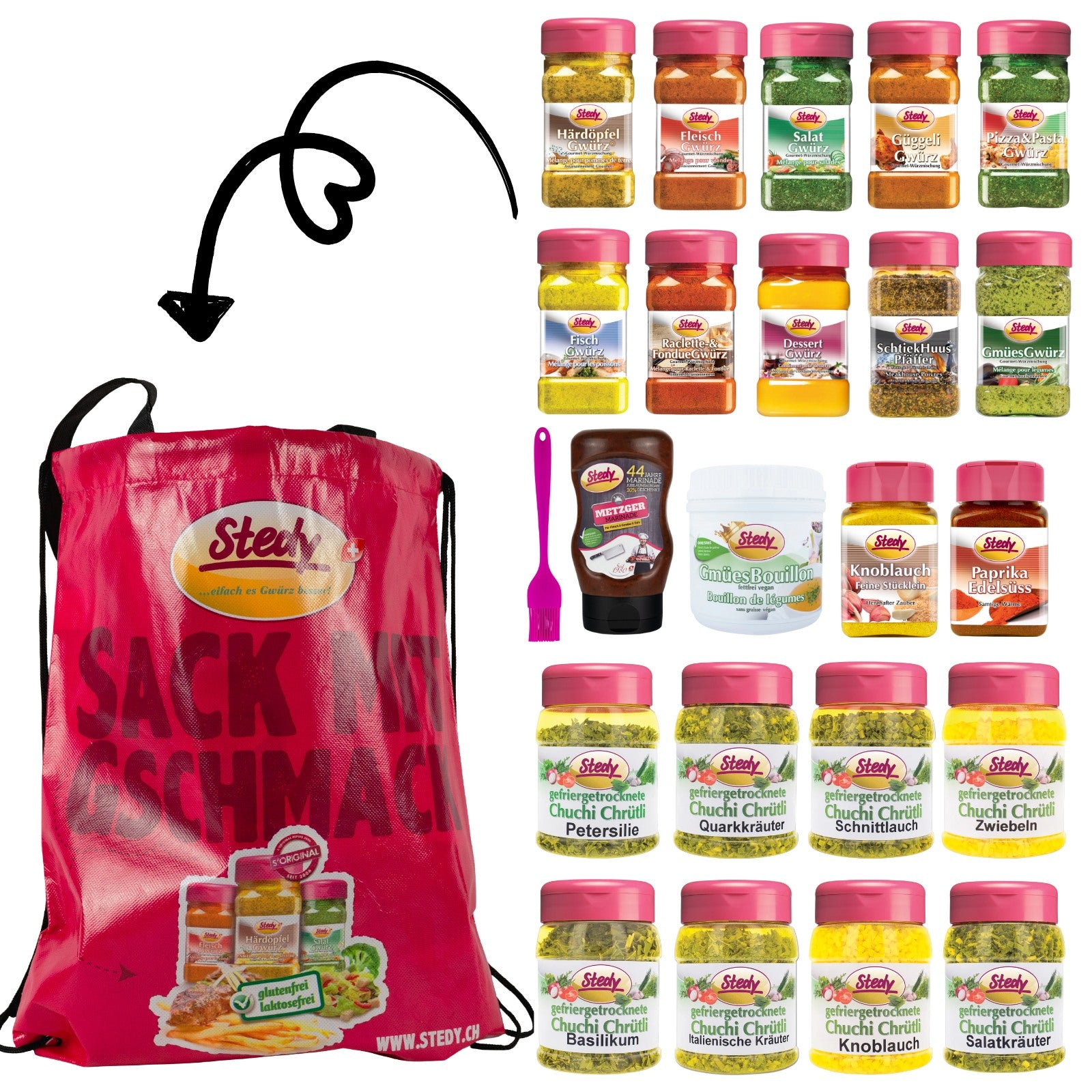 Stedy - Sack mit Gschmack (XL)