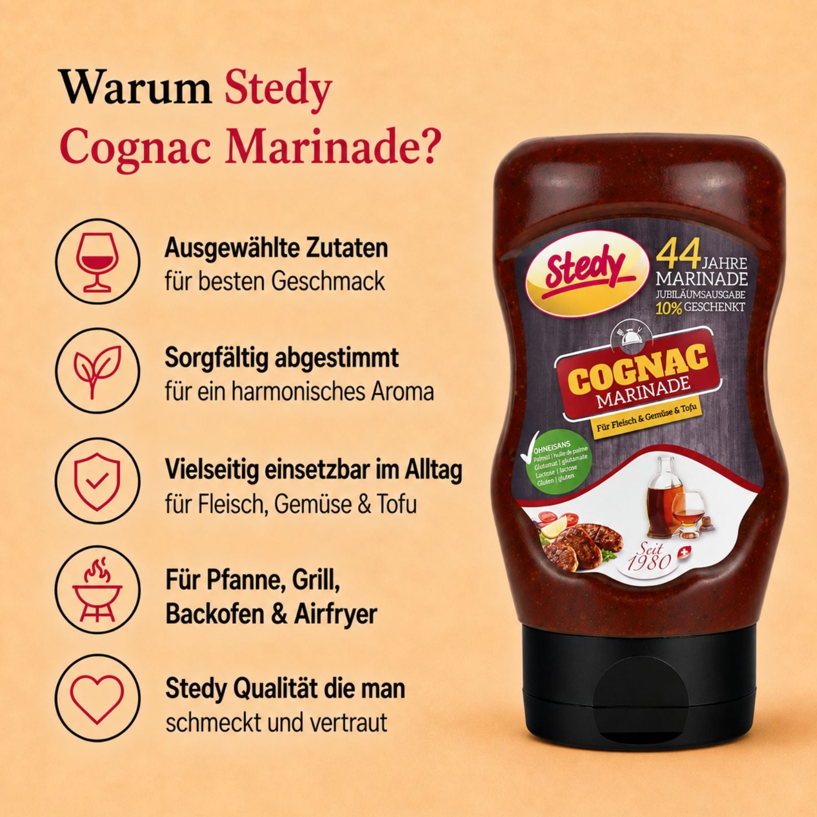Cognac marinade - "The noble fine one"