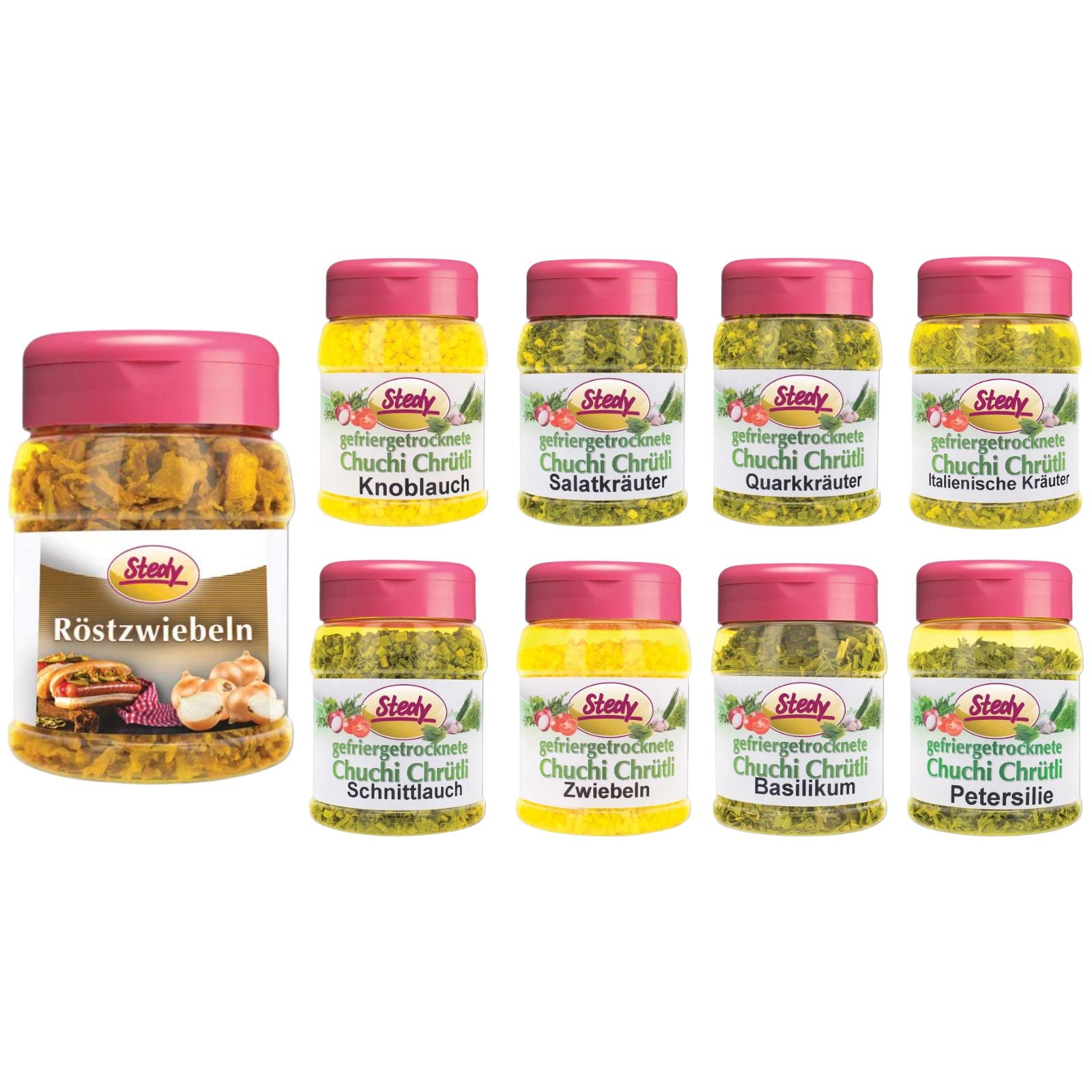 8 Kräuter und Röstzwiebeln von Stedy