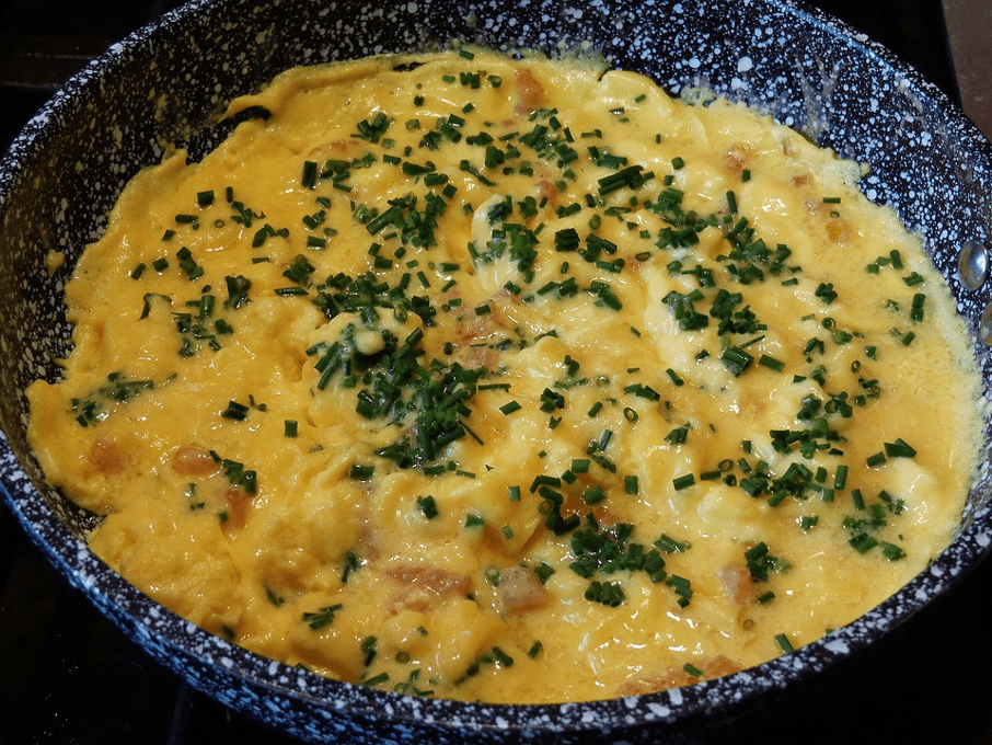 Rührei mit Kräutern