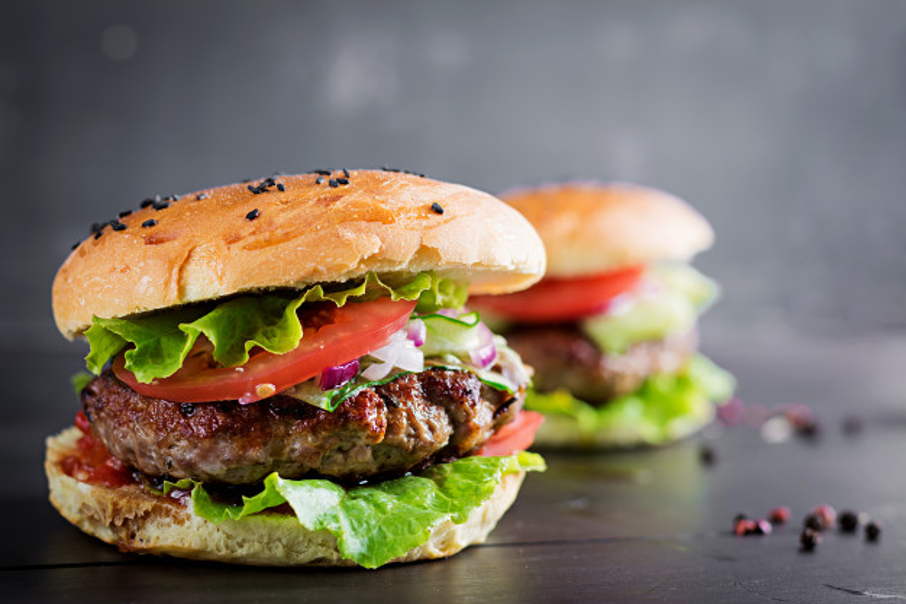 Gemüse Hackfleisch Burger