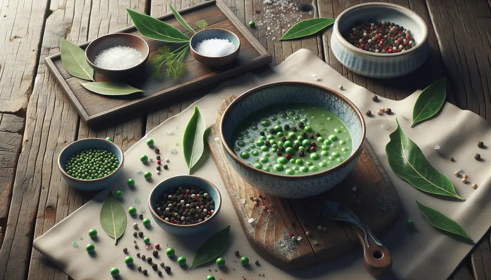 Das perfekte Gewürz für Erbsensuppe Das perfekte Gewürz für Erbsensuppe