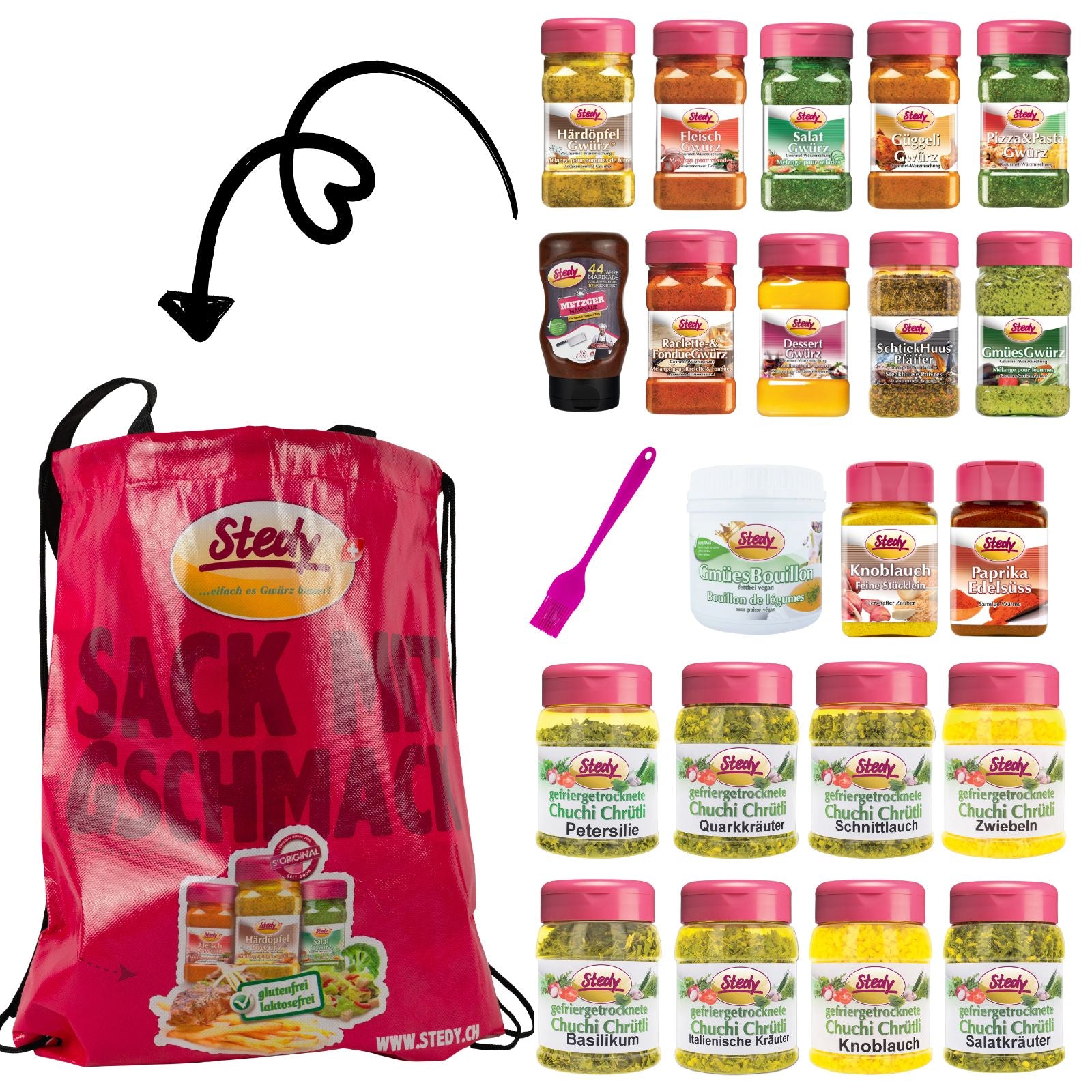 Stedy - Sack mit Gschmack (XL)