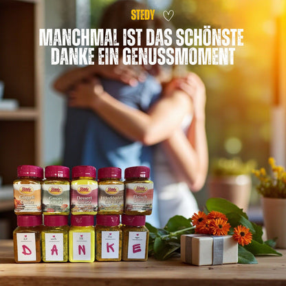 A 5 vie grazie set-fin-fin Stedy Spezie da regalare