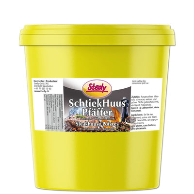 SchtiekHuus Pfeffer Gewürzmischung von Stedy im Grossgebinde Eimer