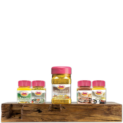 Holz Menage mit Stedy Gewürze