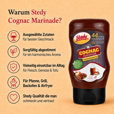 Cognac marinade - "The noble fine one"