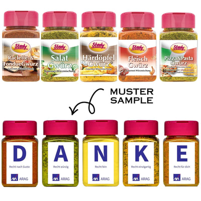 Stedy 5er Danke-Set