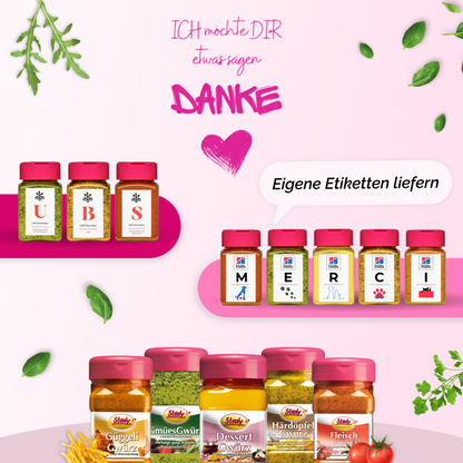 A 5 vie grazie set-fin-fin Stedy Spezie da regalare