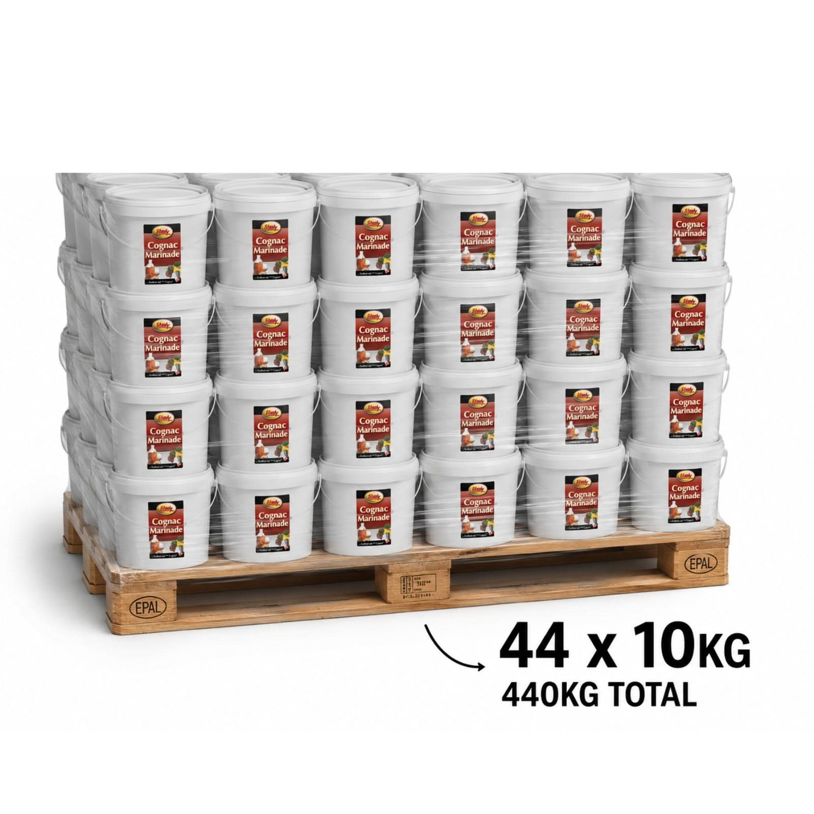Cognac Marinade 440 kg Palette / Für Grossverbraucher